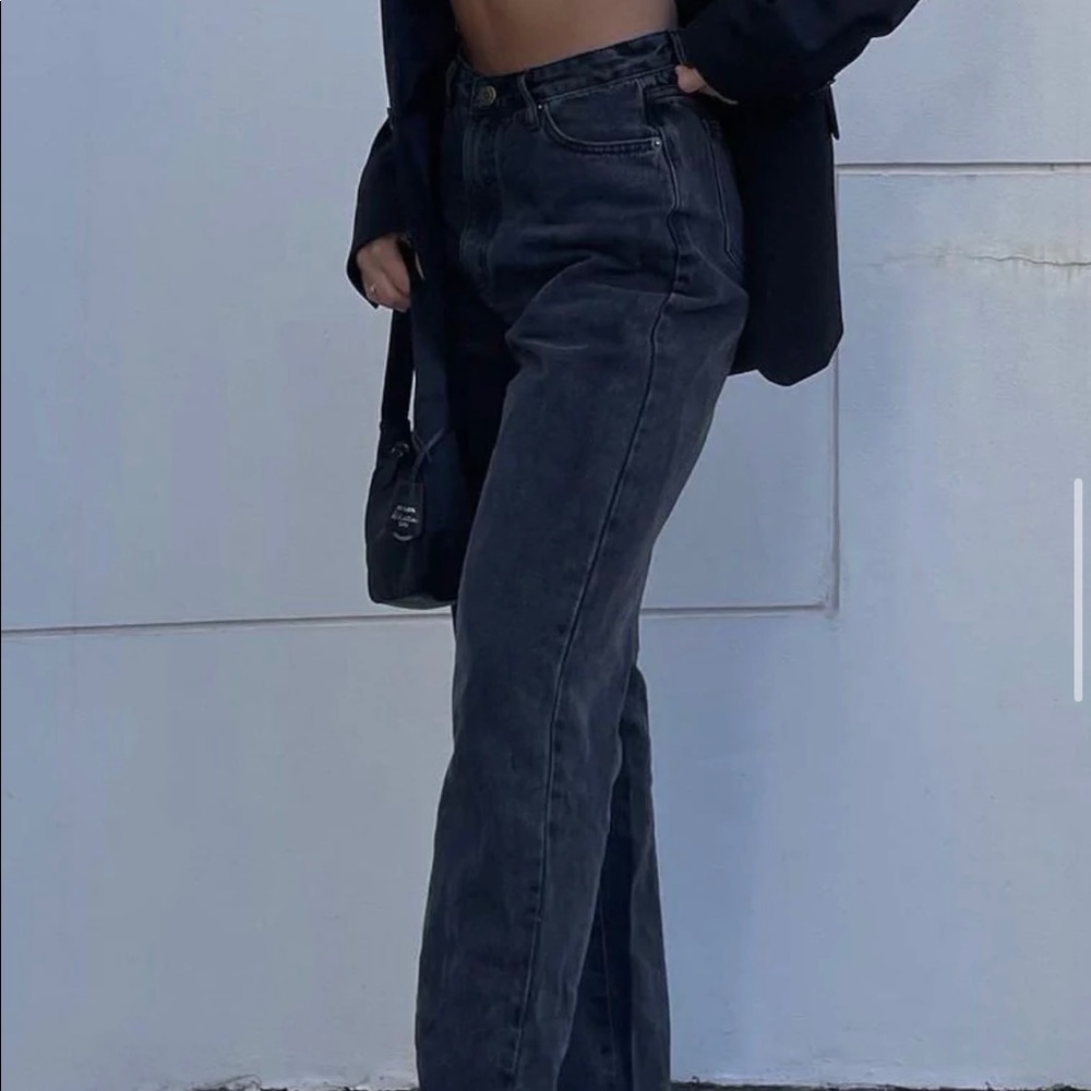 Womens black jeans size 5 (26)